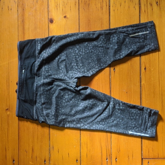 Nike women's dri-fit running crop tights SMALL - Picture 3 of 4